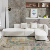 Bellemave® 110.2" U - Style Luxury Modern Style Living Room Upholstery Sofa - Bellemave